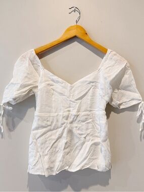 Baevely White Baby Doll Top